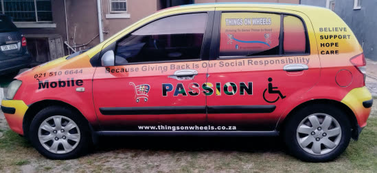 Mobile Passion vehicle
